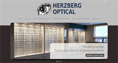 Desktop Screenshot of herzbergoptical.com